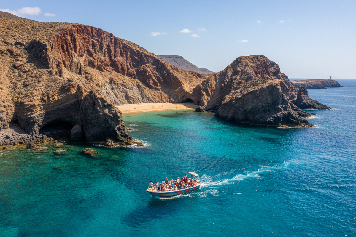 Tour en Barco por el Parque Natural Cabo de Gata-Níjar (Almería)