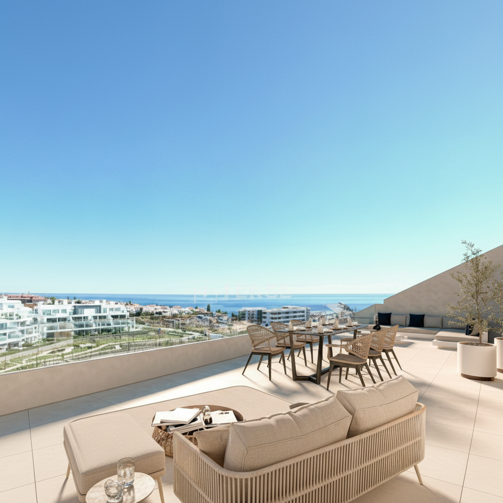 Apartamentos Chic Bien Situados en Fuengirola con Vistas al Mar
