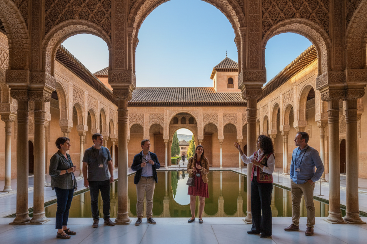 Alhambra en Grupo Pequeño: Historia y Tradición de Granada