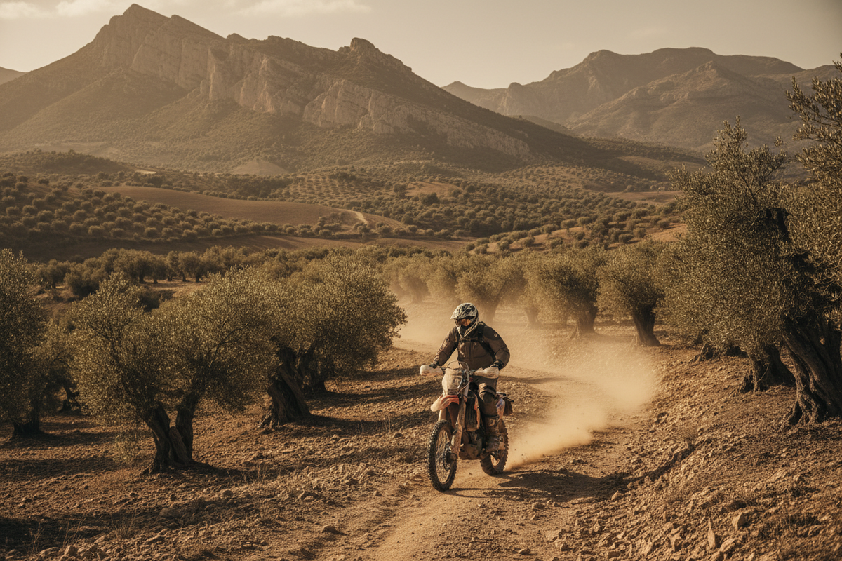 Tour en Moto Off-Road por Málaga