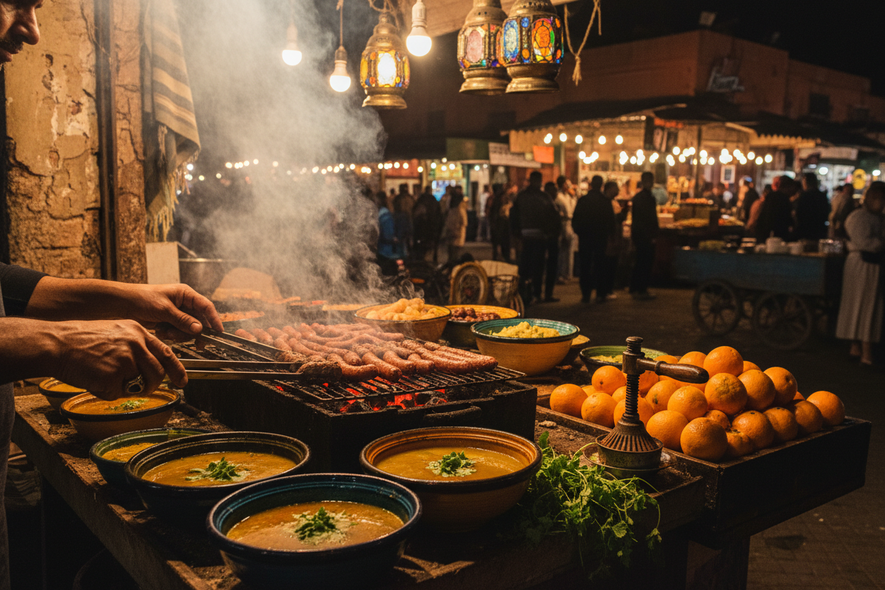 Tour Gastronómico por las Calles de Marrakech